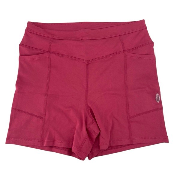 Free People Movement Odessa Athletic Short in Wild Raspberry Large New with Tag - Picture 2 of 14